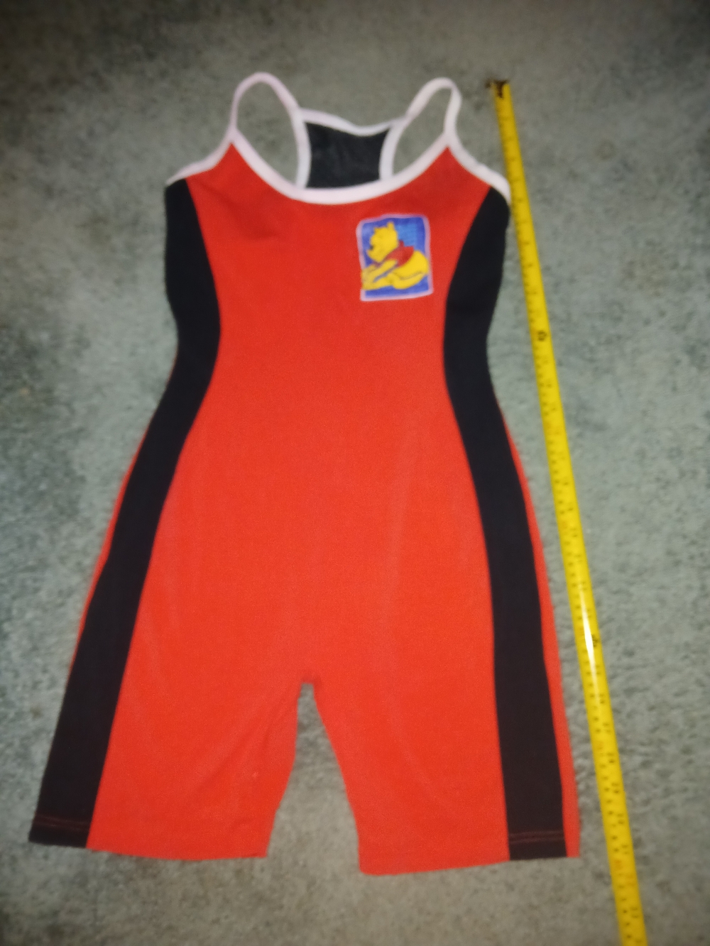 Winnie The Pooh Vintage One Piece Exercise Unisuit L